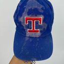 47 Brand 47 Texas Rangers Custom Bleach Splatter Dad Hat OS Baseball Photo 2