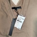 Ro & De  Size L Women's Taupe Long Sleeve V Neck Top Photo 5