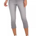 Charter Club Jeans Womens 14 Bristol Capri Lightwash Gray Denim Photo 8