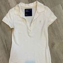 American Eagle 🌺🎉HP🎉🌺 A/E White Polo Short Sleeve Shirt Photo 5