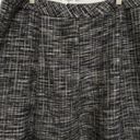 Coldwater Creek NWT  Womens size 16 Black white Tweed skirt Photo 2