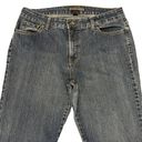 Nine West  Womens Denim Blue Jeans Pants Boot Cut Dark Wash Size 14 Photo 1