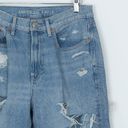 American Eagle  Boyfriend 90s Boyfriend Distressed Denim Jeans Size 6R Photo 1