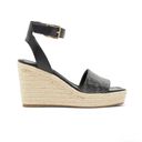 DKNY Calima Ankle Strap Espadrille Wedge Sandals NWOB Photo 6