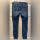 Cello  Jeans Mid Rise Skinny Easy Pull On Jeggings Blue Denim Size Medium Photo 5