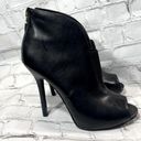 Guess Ashleigh Leather Booties Black-6.5 Photo 1