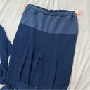 Free People FP Movement navy blue surfside matching set Photo 3