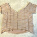 Free People Movement NWOT FP Movement by Free People pink crop top size M/L Photo 0