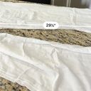 Gap NEW  Crinkle wide leg optic white linen pull on drawstring pants Size Medium Photo 7