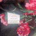 infinity Black Pink Red Floral Sheer Lightweight  Scarf Photo 2