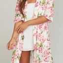 Show Me Your Mumu Show Me Your Mumy Pink Floral Light Robe One Size Photo 0