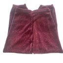 Lulus Weekend Chiller Plum Purple Chenille Knit Lounge Joggers Photo 8