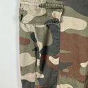 American Eagle Baggy Cargo Pants Camo Tapered Button Fly Pockets Size 12 Photo 3