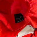 Zella  Women's Bright Orange Full Zip Funnel Neck Athletic Jacket Size Medium Photo 8