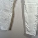 Loft Outlet Womens White Mid Rise Stretch Skinny Ankle Jeans Size 6 Photo 3