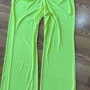 Good American  green Shimmer High Waist Swimsuit Cover-Up Pants Size 7 /4Xl Photo 5