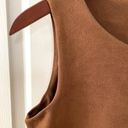 Romeo + Juliet Couture Romeo and Juliet brown suede like tank Photo 4