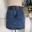 American Bazi Denim Mini Skirt Photo 0