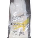 Vintage Ladies White Gloves Fownes Nylon Double Woven 50s 60s New Dead Stock Photo 0