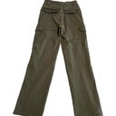 Rewind  Cargo Pants Womens Size 3 Juniors 26w Army Green Full Length Trousers Photo 9