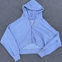 Hollister Light Grey Zip Up Hoodie Photo 0