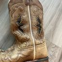 Laredo  7.5 Leather Spellbound Studded Western Cowgirl Boots Photo 2