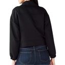 Nine West  Black Soft Utility Crop Zipper Jacket Size Medium Photo 10