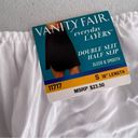 Vanity Fair 5/$25  half slip white small Photo 1