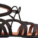 Gentle Souls Lace Up Black Sandals Photo 3