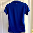 Bermuda 6.  Sands Cobalt Blue V-Neck Women’s Short Sleeve Wick Away Golf Shirt-Sm Photo 4