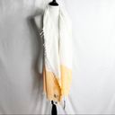 Scotch & Soda SCOTH & SODA Big Striped Orange/White Scarf NWT Photo 1