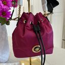 Versace Nylon Bucket Bag Photo 0