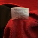 Blush Noir Crimson Faux Suede Crop Top Size Large Cutout Design Fall Winter Photo 7