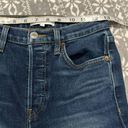 RE/DONE ReDone Originals High Rise Ankle Crop In Midnight Blue Button Fly Size 24 Photo 11