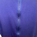 BCBG Max Azria Harlee Peplum Asymmetrical Top Blue Purple Size Large Photo 6