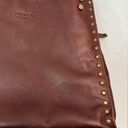 Krass&co American Leather . Lennox Studded Triple Entry Leather Satchel Photo 4