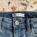 ZARA Mid-Rise Flare Cropped Jeans Photo 5