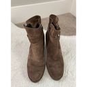 Paul Green  Brown Suede Ankle Booties Size 4UK/ 6.5 US Photo 1