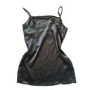 Boutique Black Satin Mini Dress Photo 1