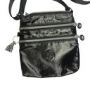 Kipling  Alvar Black Nylon Mini Crossbody Bag Adjustable Strap 2 Front Pocket Photo 8