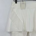 Tuckernuck NWT  Womens White TNUCK Sport Compression Skirted Capri Leggings Small Photo 6