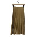 J.Crew  Gwyneth Pleated Slip Skirt in Camel Photo 1