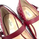 Valentino Garavani  red & gold rockstud quilted flats, size 39.5 - NWOT Photo 9