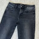 Driftwood  “Kelly” baby boot kick flare black grey gray jeans denim dark wash Photo 2