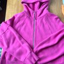 Lululemon sonic pink scuba oversized full zip hoodie  Photo 1