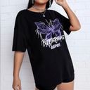 SheIn Butterfly Graphic Tee & Biker Short Set Photo 3