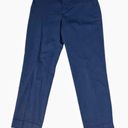 Club Monaco  Navy Blue Italian Tropical Wool Cuffed Hem Straight Leg Pants Size 0 Photo 10