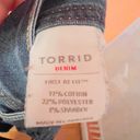 Torrid  Medium Wash Premium Stretch Denim High Rise Luxe Slim Boot Jeans size 24 Photo 5