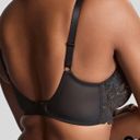 Panache Allure Full Cup Bra Black Lace 32F 32DDD New Photo 2