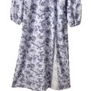 Hill House  the Simone Dress lilac Tonal Floral Long Sleeve Maxi XS NWT Photo 4